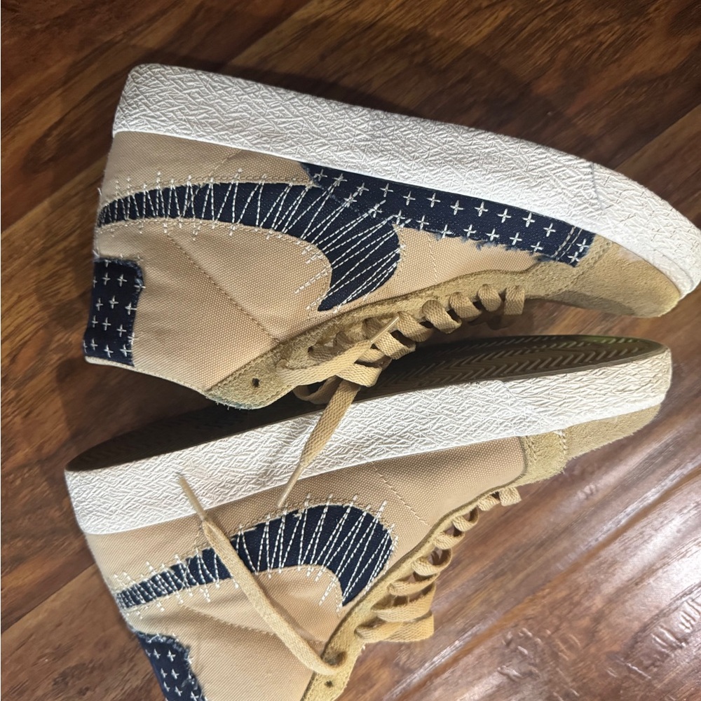 Nike Blazer SB Mid Sashiko Pack - Sesame - Picture 4 of 4